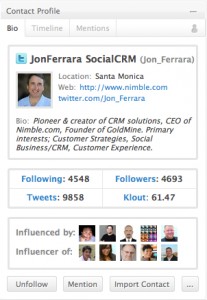 Import Contact from Social Stream Widget (JPG)