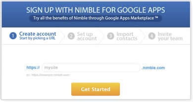 Find Nimble In The Google Apps Marketplace
