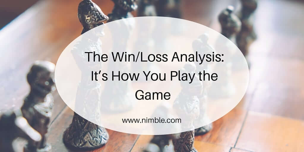 The Win-Loss Analysis- It’s How You Play the Game (2)