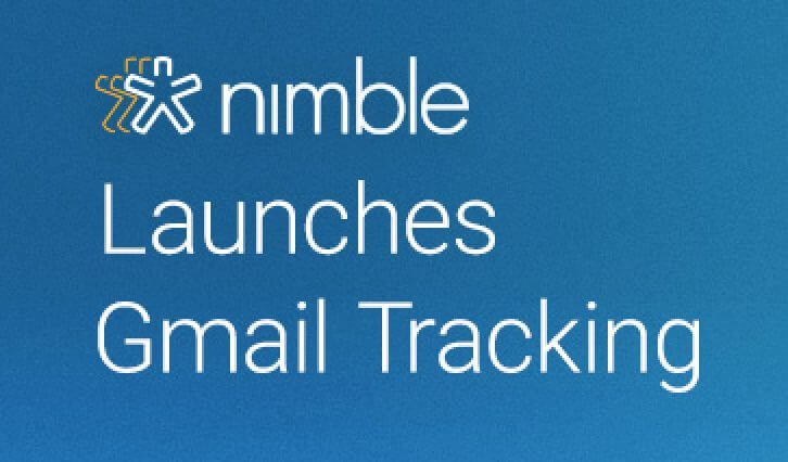 Nimble Launches Gmail Tracking