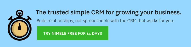 Try Nimble CRM for sales team Free For 14 days (2)