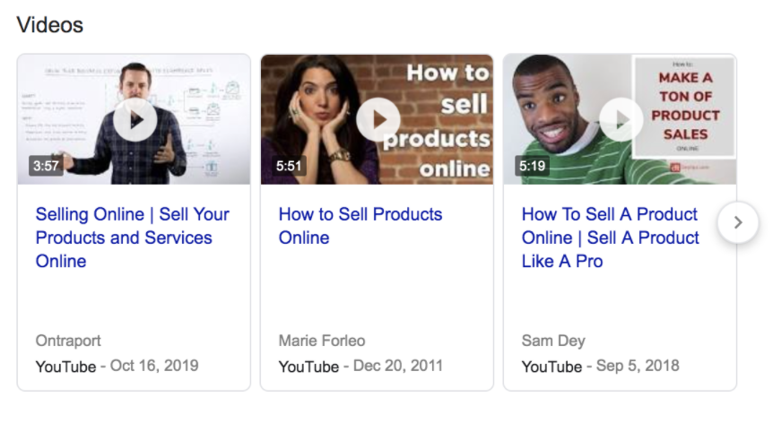 how to sell products online