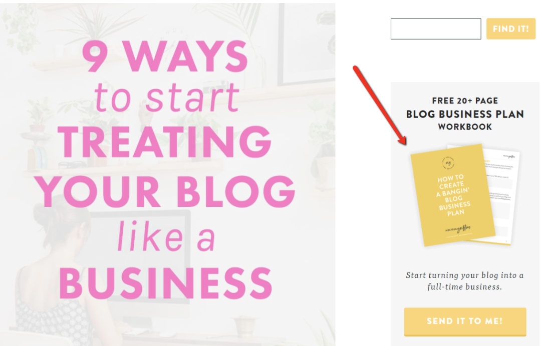 treating your blog like a business