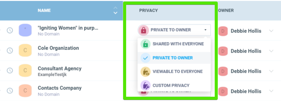 nimbles new contact privacy features