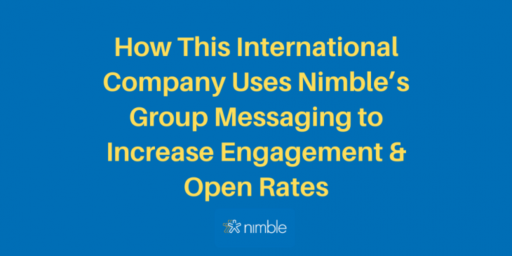 Nimble’s Messaging Increase Engagement