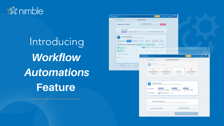 Nimble CRM Workflow Automations
