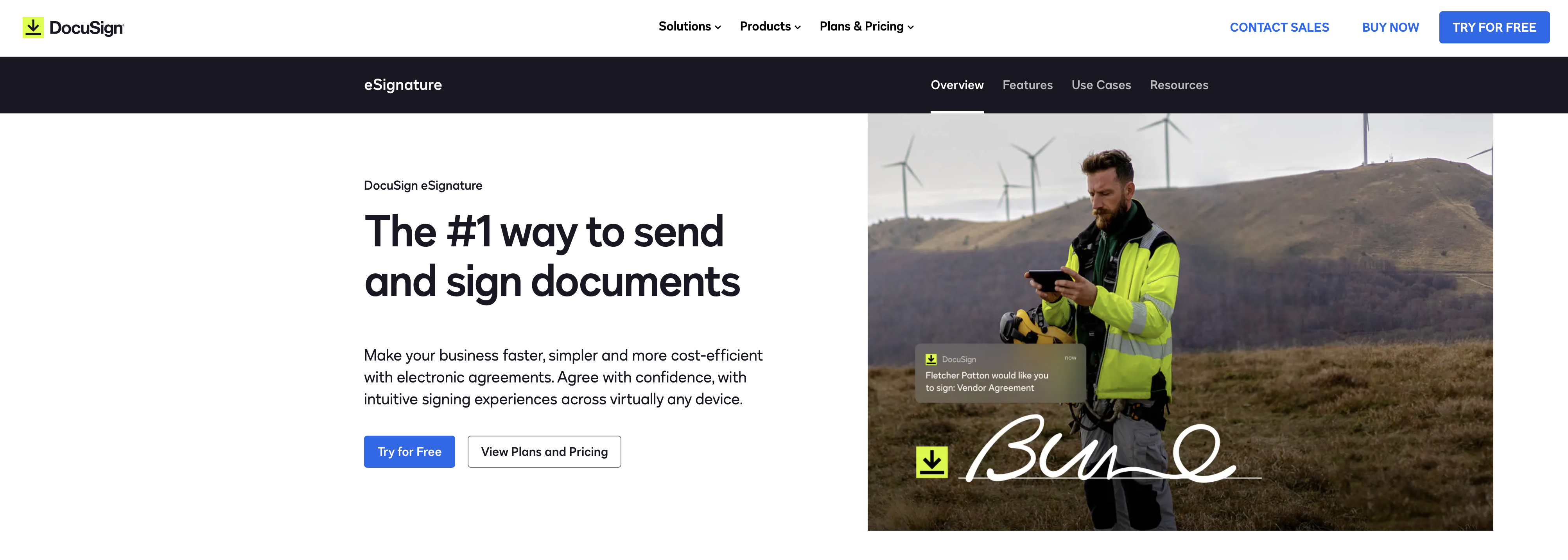 DocuSign Electronic Signature Software