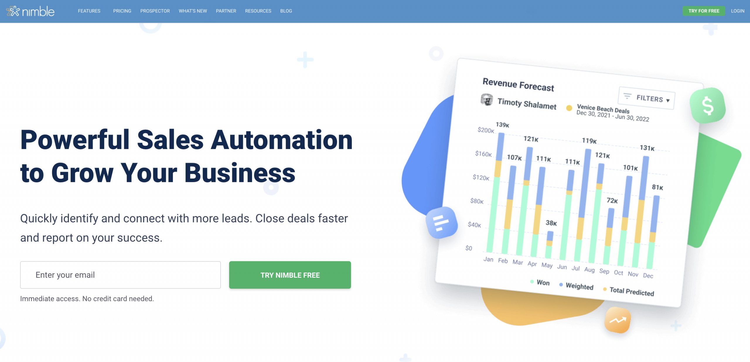 Sales Automation with Nimble CRM