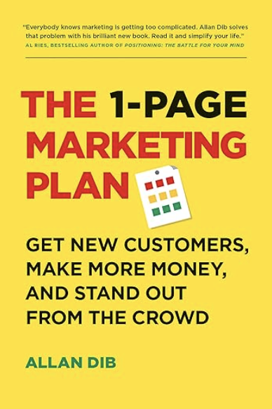1 page marketing plan