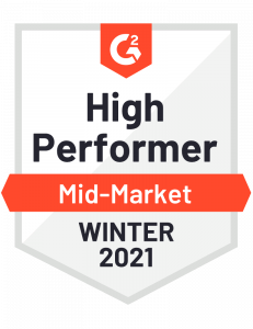 Nimble Named G2 High Performer Mid-Market Winter 2021