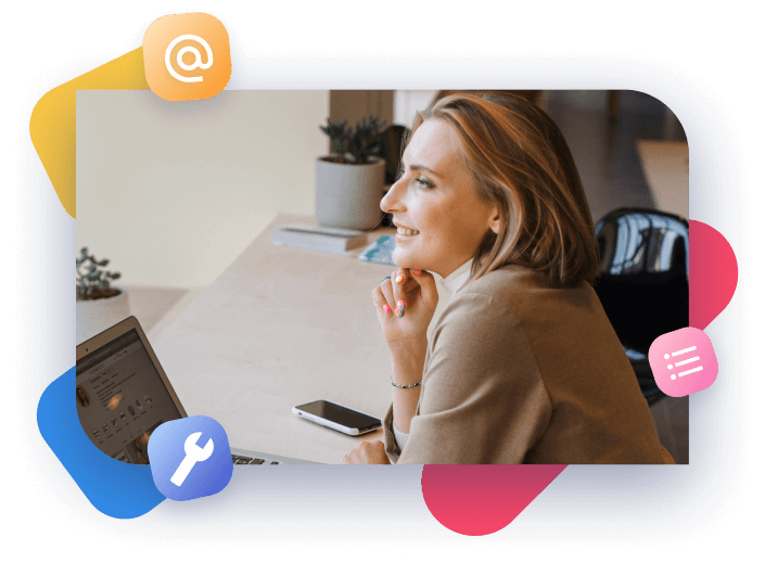 Nimble CRM contact and relationship management interface
